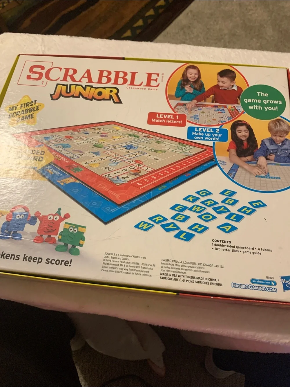 Hasbro scrabble junior